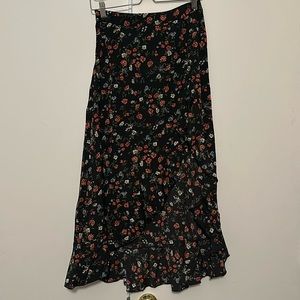 SHEIN Floral long skirt